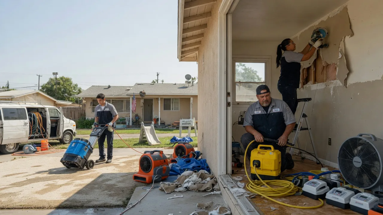 Water Damage Restoration in Hemet, CA near me